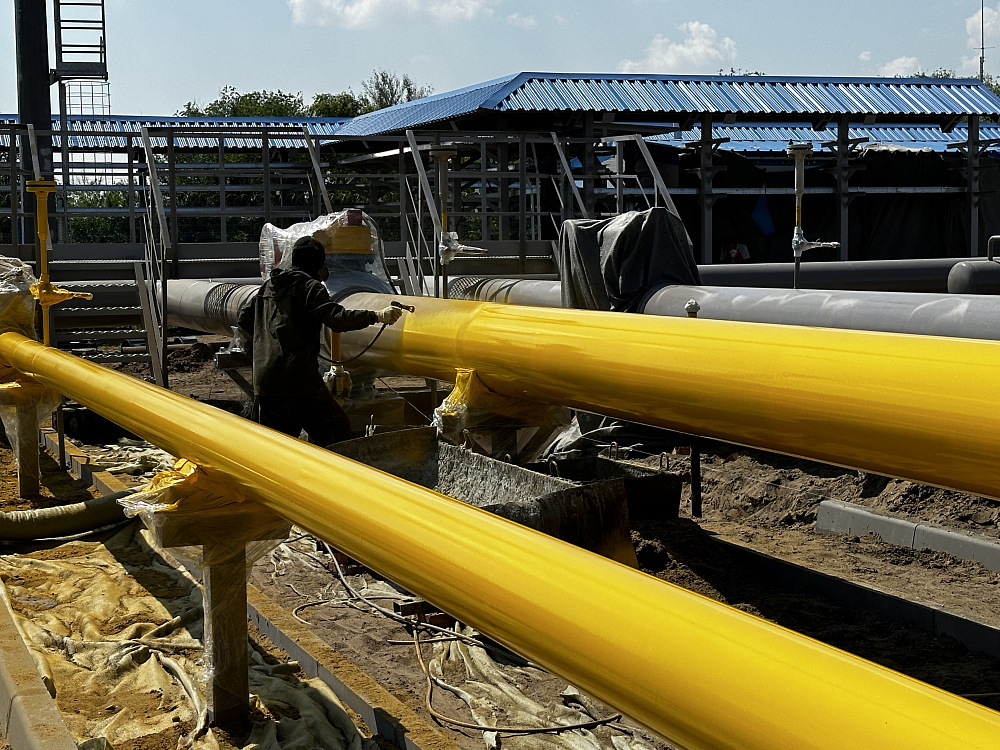 Строительство "Газораспределительной станции (ГРС)"