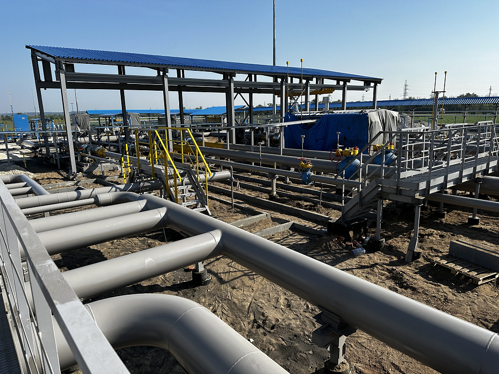Строительство "Газораспределительной станции (ГРС)"
